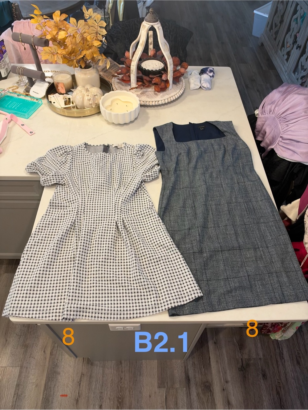 8 Dresses size 8 & Med. Various brands smoke free home ships same day